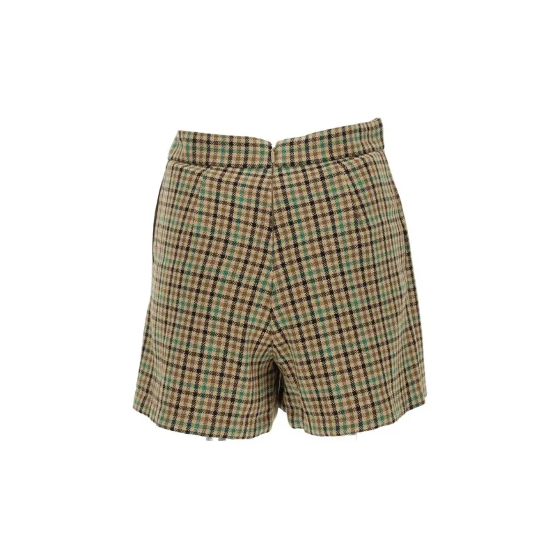 PINKO Casual Shorts Women's Green-1