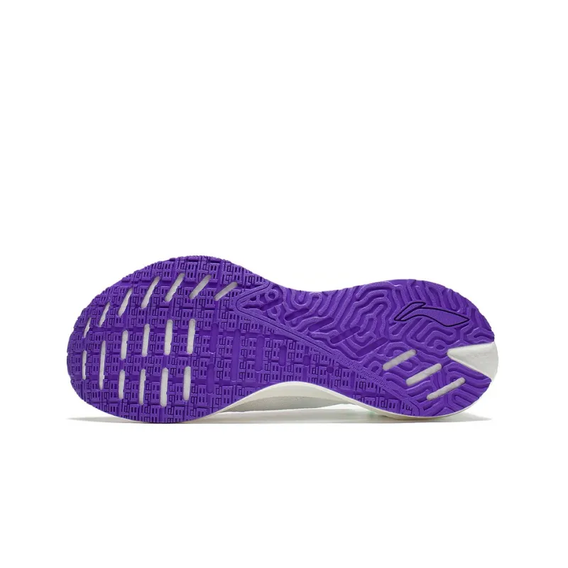 LiNing Jueying Essential 䨻 Breathable And Resilient Low Top Running Shoes Men's White Green-6