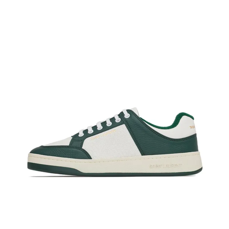 SAINT LAURENT SL/61 Round Toe Low Top Sneakers-0