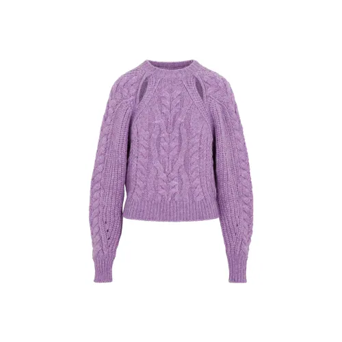 ISABEL MARANT Cashmere Sweaters Women's Purple