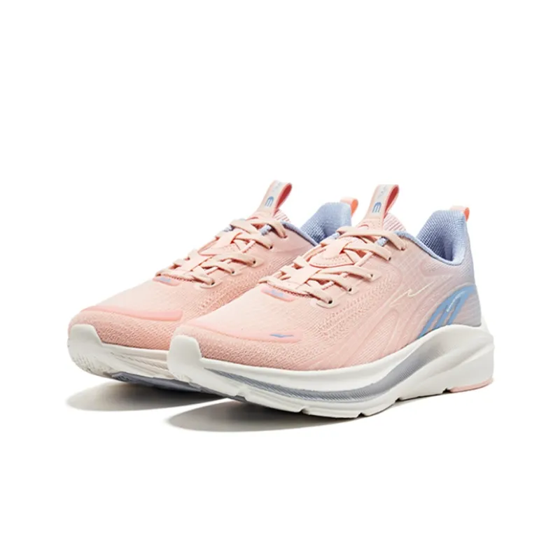 Erke Low-Top Running Shoes Women's Pink Purple-1