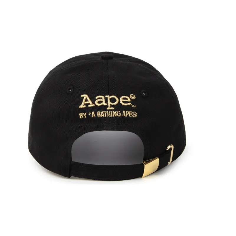 Aape Baseball Caps Unisex Black BKX-1