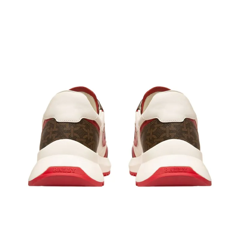 BALLY Demmy Low Top Casual Shoes Men's Red-3