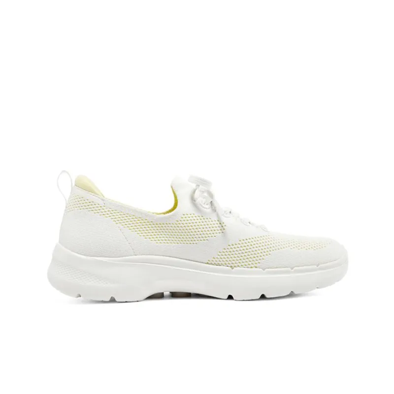 Skechers Go Walk 6 Hyper Burst 'White Yellow' Women's-1