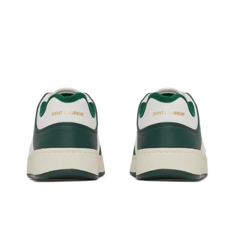 SAINT LAURENT SL/61 Round Toe Low Top Sneakers-3