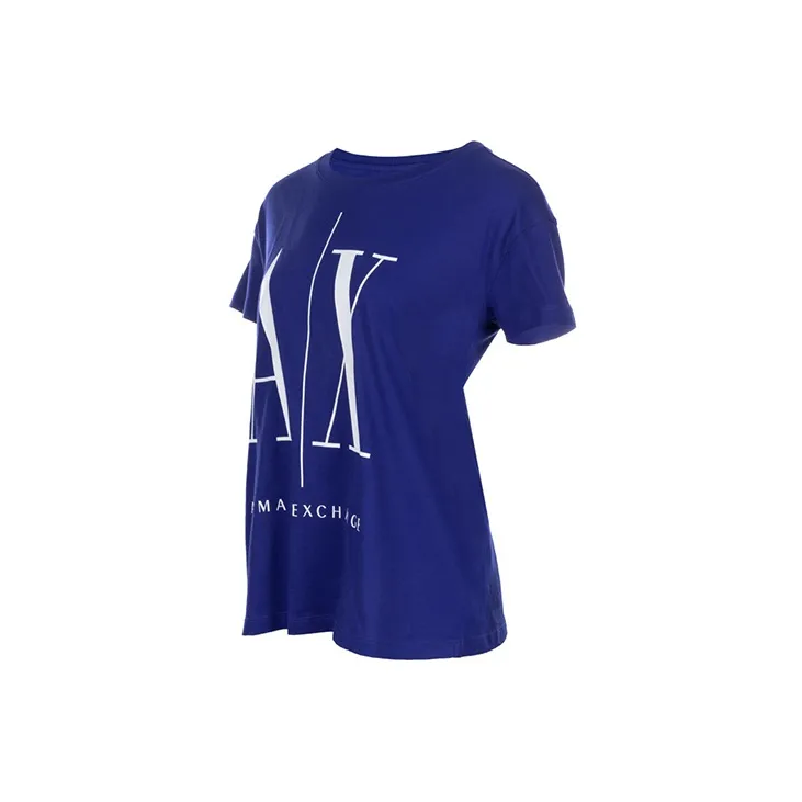 ARMANI EXCHANGE T-Shirts Women's Blue-2