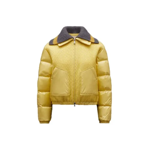 Moncler Down Jackets Women's Yellow