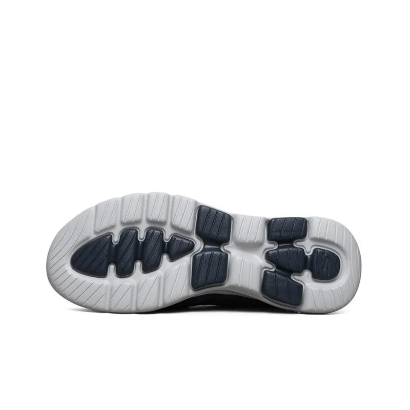 Skechers Go Walk 5 Cushioned Anti Slip And Wear Resistant Lightweight Low Top Casual Shoes Men's Dark Blue White-4