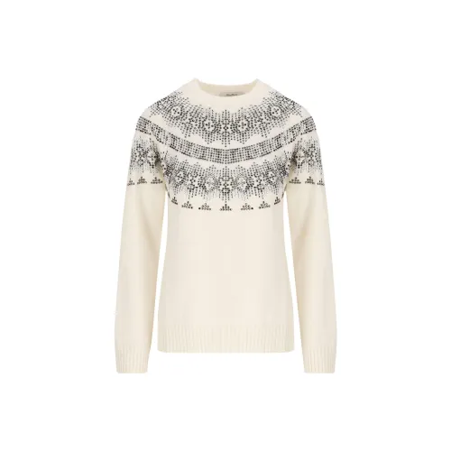 MaxMara Cashmere Sweaters Women's White