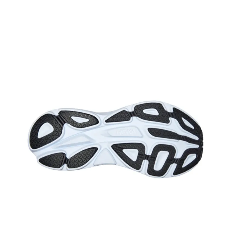 HOKA ONE ONE Bondi 8 Black White-3
