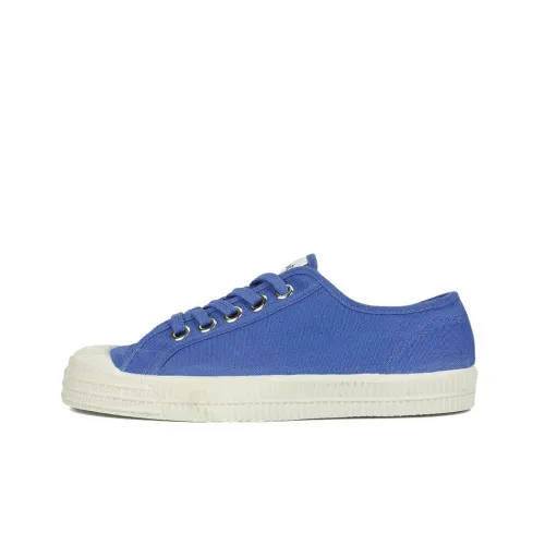 Novesta Canvas Shoes Unisex Low-Top Blue