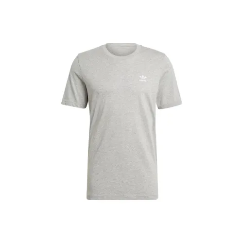 Adidas Originals ESSENTIALS T-Shirts Men Gray