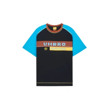 Chiangus X Umbro ANGUS CHIANG T Shirts Men Charcoal Black