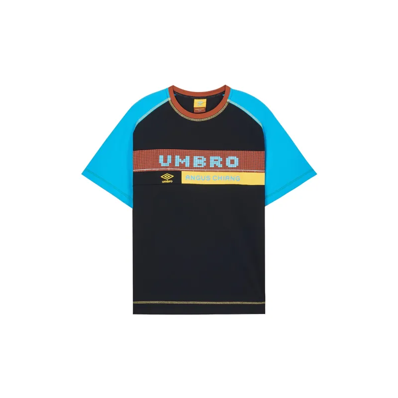 Chiangus X Umbro ANGUS CHIANG T Shirts Men Charcoal Black-0