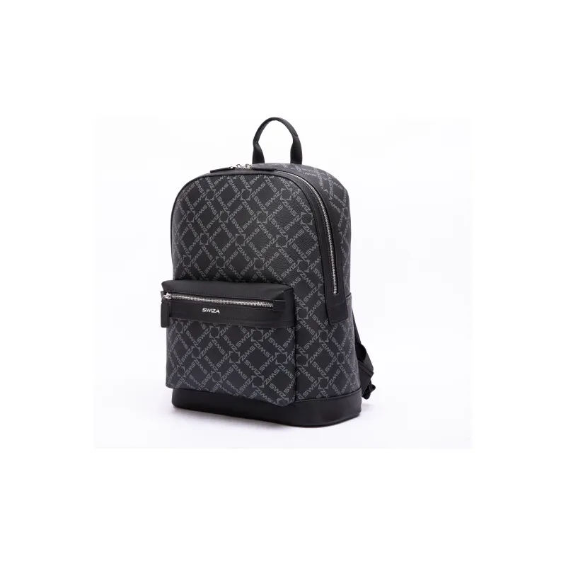 SWIZA PVC Student Laptop Bag Backpack Men's-1