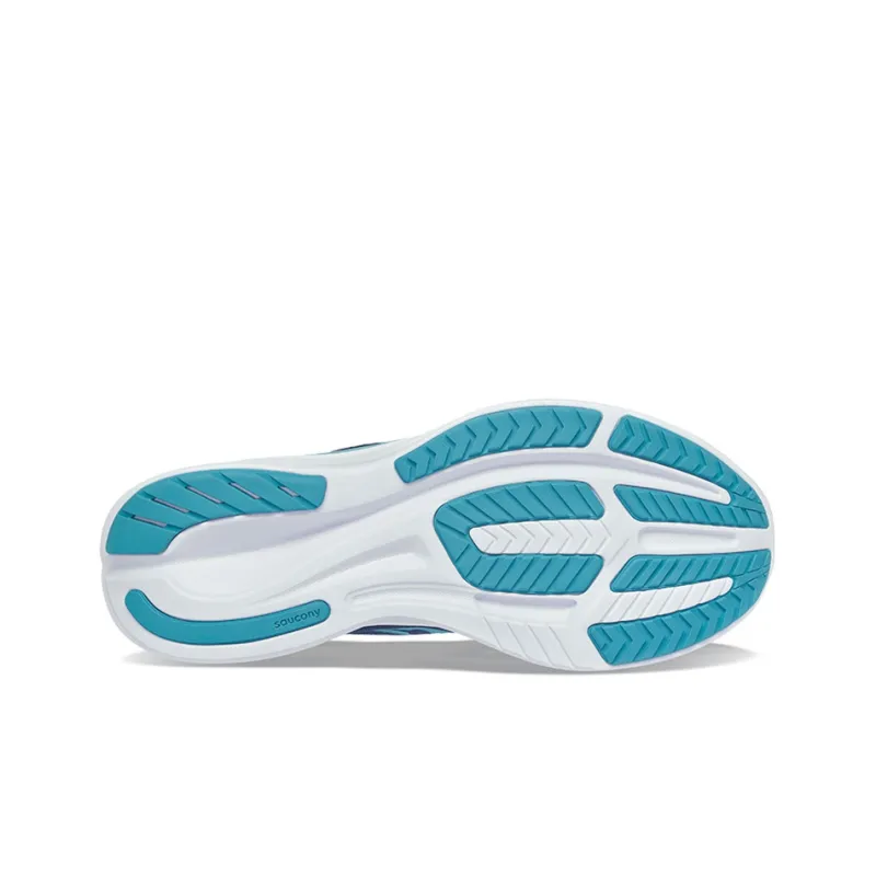 Saucony Ride 15 Cushioning Anti-Slip And Wear-Resistant Low-Top Running Shoes Men's Blue-4