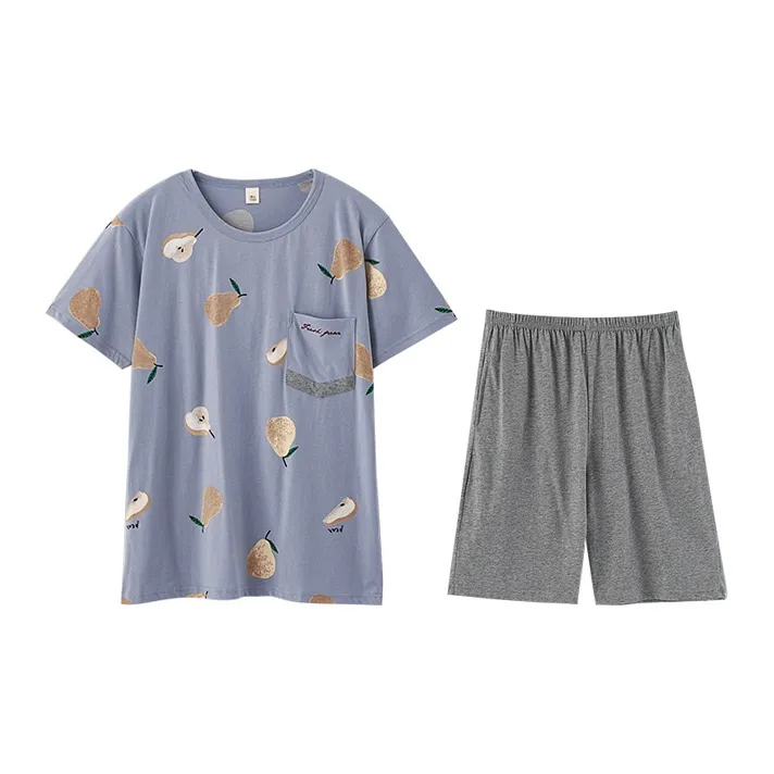 X QINGE Men Pajama Sets-0