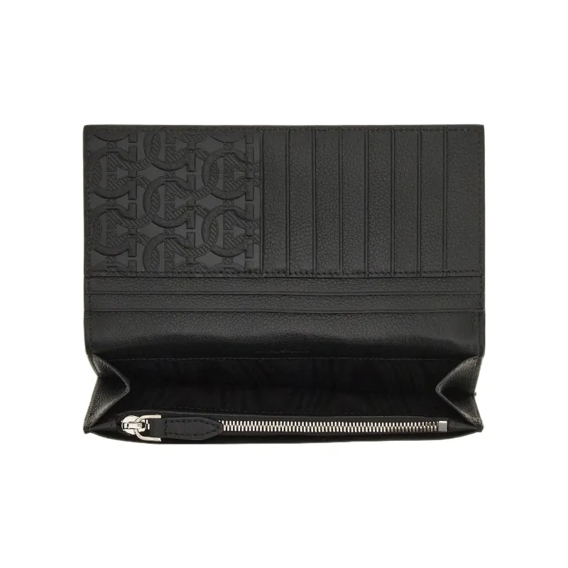 Ferragamo Travel Embossed Wallets-4