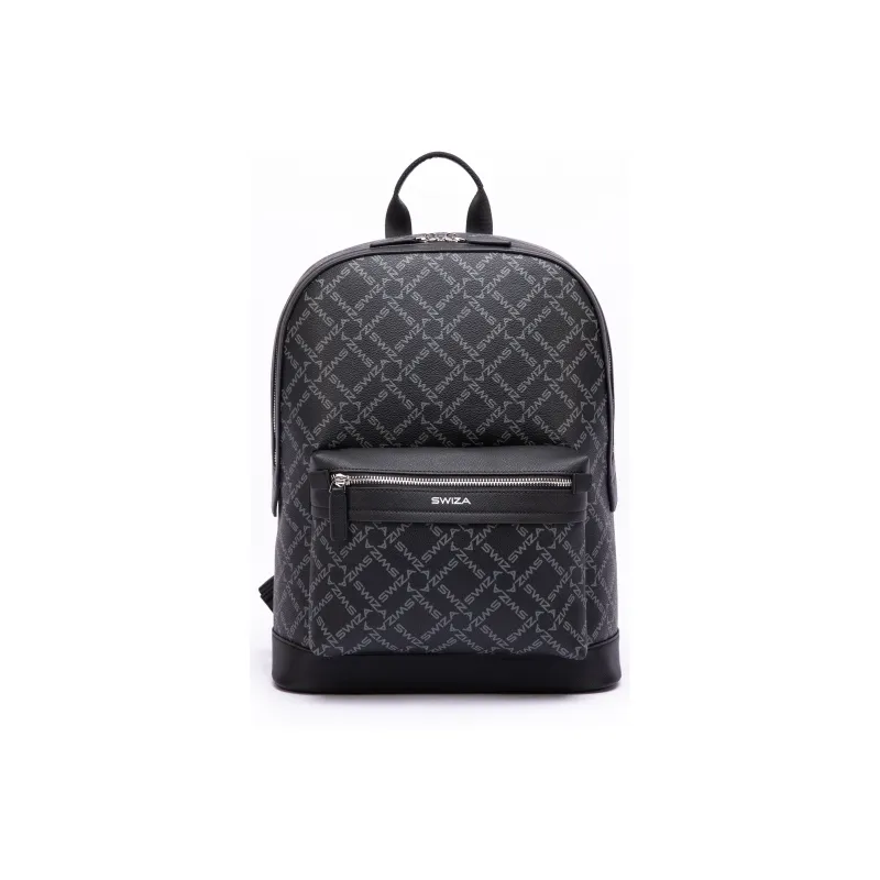 SWIZA PVC Student Laptop Bag Backpack Men's-0
