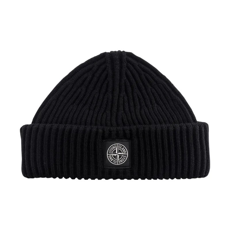 STONE ISLAND Compass-patch Beanie-0