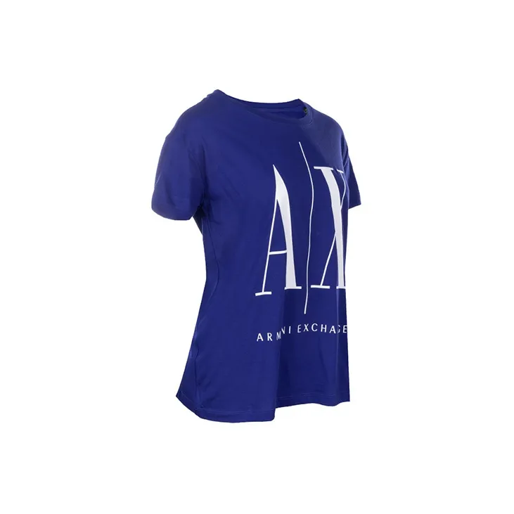 ARMANI EXCHANGE T-Shirts Women's Blue-3