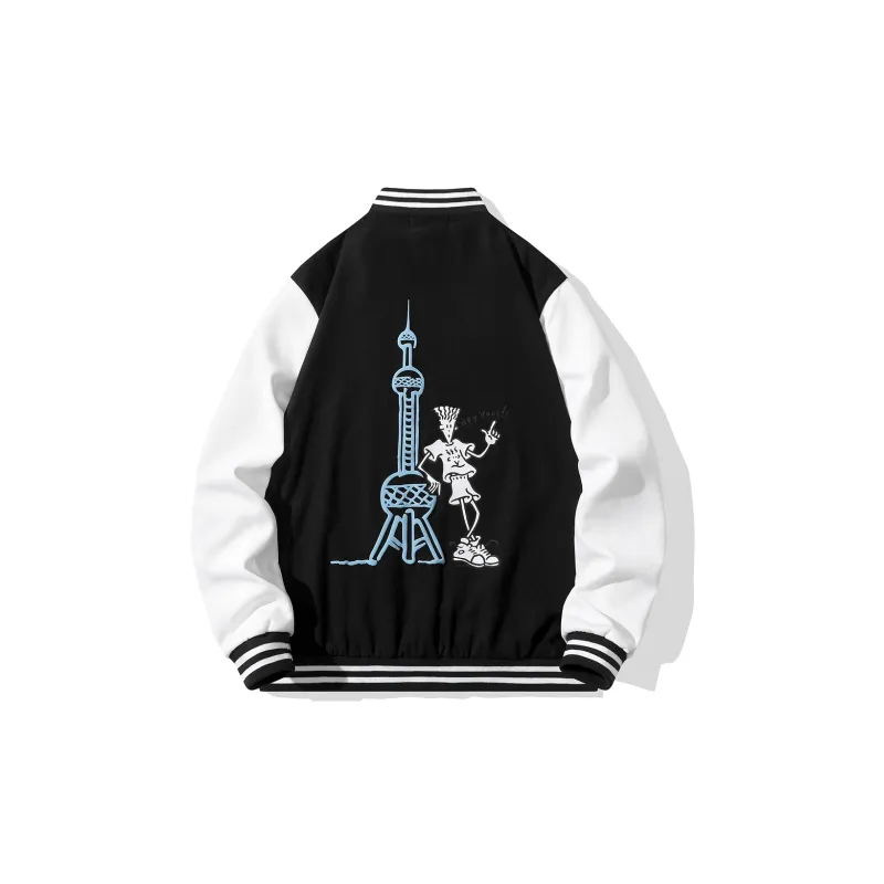 FIDO DIDO Baseball Jerseys Unisex-1