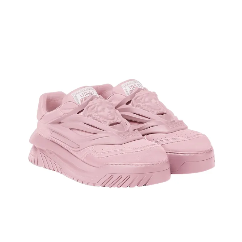 VERSACE Odissea Caged Rubber Medusa Sneaker 'Pink'-2