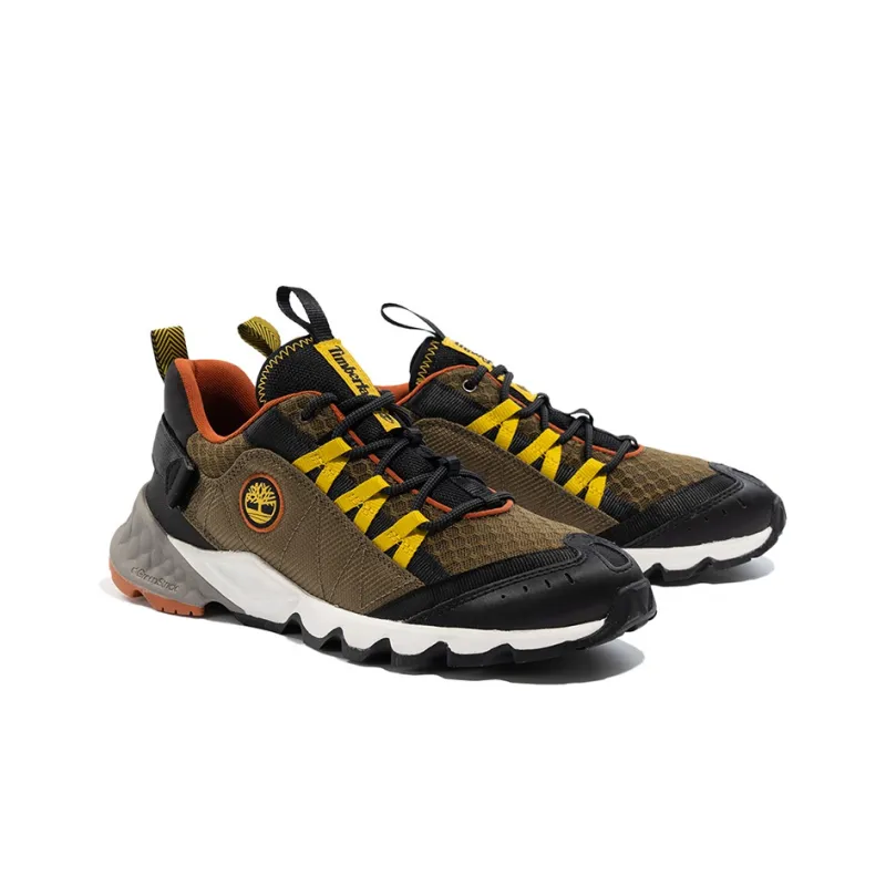 Timberland GreenStride Solar Wave ST Lightweight Wear-resistant And Non-slip Low-Top Outdoor Shoes Olive Green-2