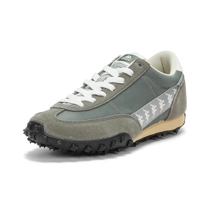 Kappa Label String Low Top Running Shoes Unisex Vetiver Green-1