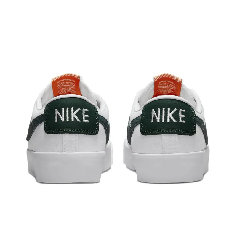 Nike Sb Zoom Blazer Low Pro Gt Iso White Pro Green-4