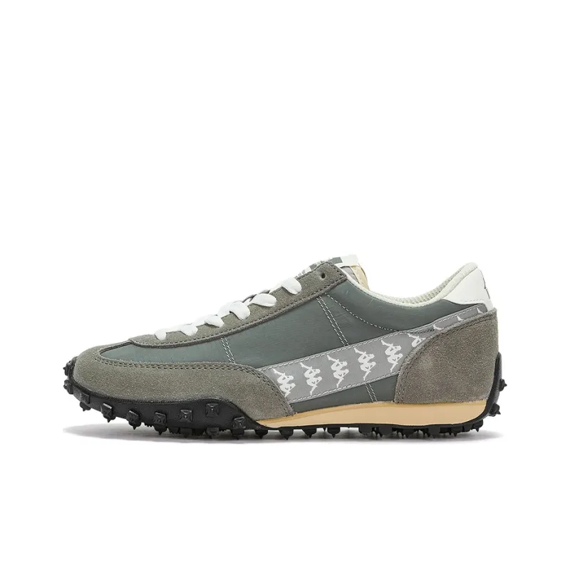 Kappa Label String Low Top Running Shoes Unisex Vetiver Green-0