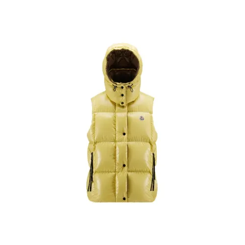 Moncler Luzule Series Vests Women's Yellow