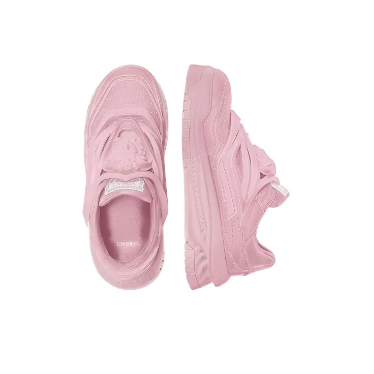 VERSACE Odissea Caged Rubber Medusa Sneaker 'Pink'-3