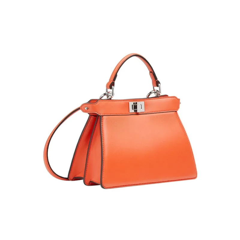 FENDI Peekaboo Lambskin Crossbody Handbag Women's-1