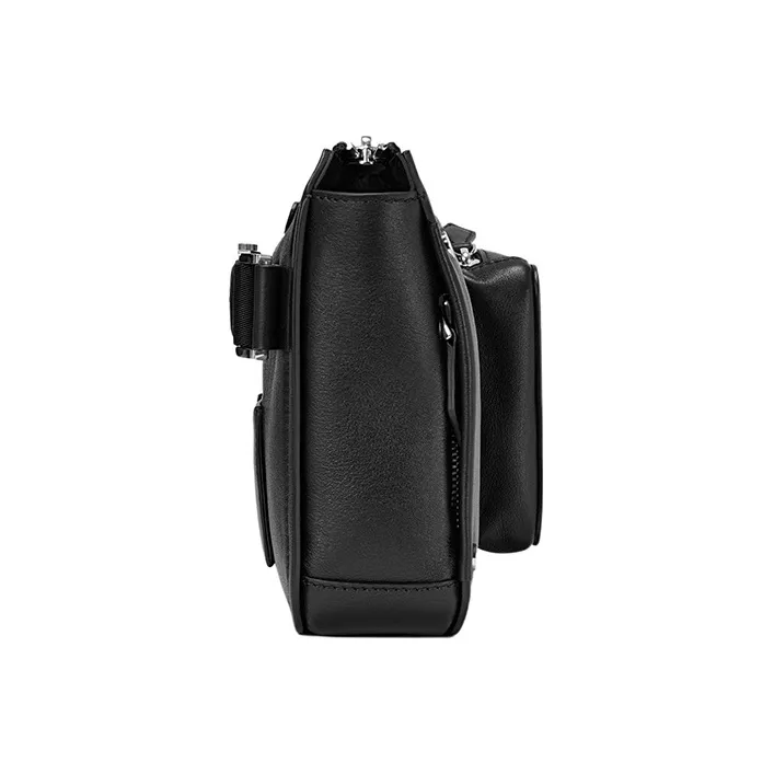 MONTBLANC Meisterstuck Grain Calfskin Sling Bag, Fanny Pack Men's Black-2