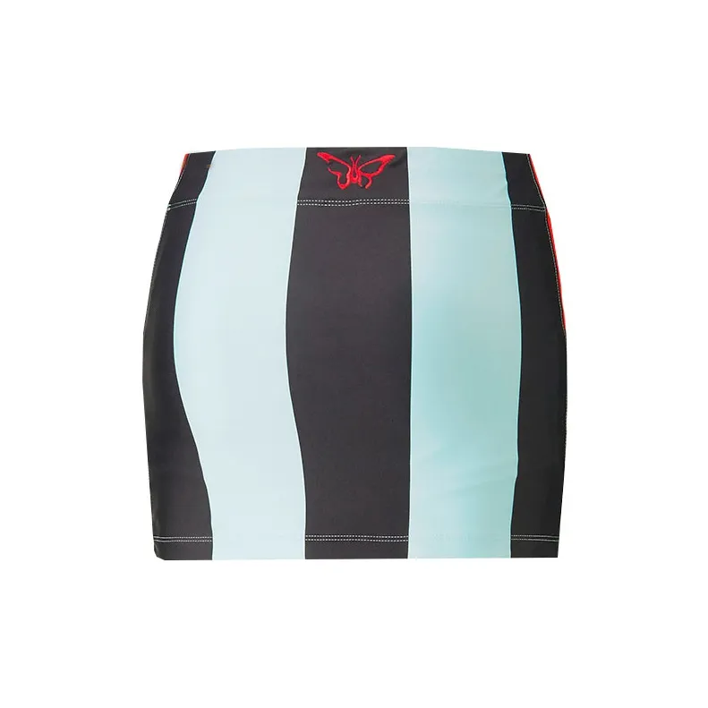 PUMA Puma X DUA LIPA Casual Short Skirts Women's Blue-1