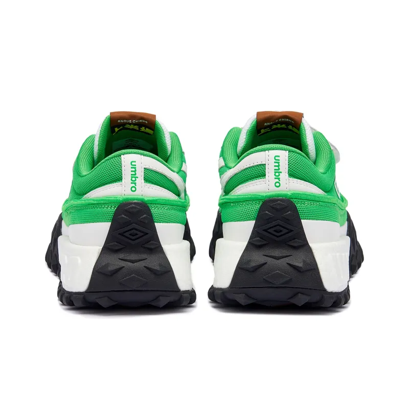Chiangus X Umbro ANGUS CHIANG Casual Shoes Men Low Top Green/Umbro White-3