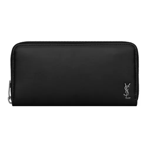 SAINT LAURENT Calfskin from Small Size Men's Black