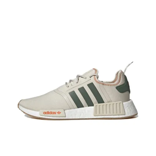 Adidas Originals NMD_R1 Casual Shoes Men Low-Top Beige/Green