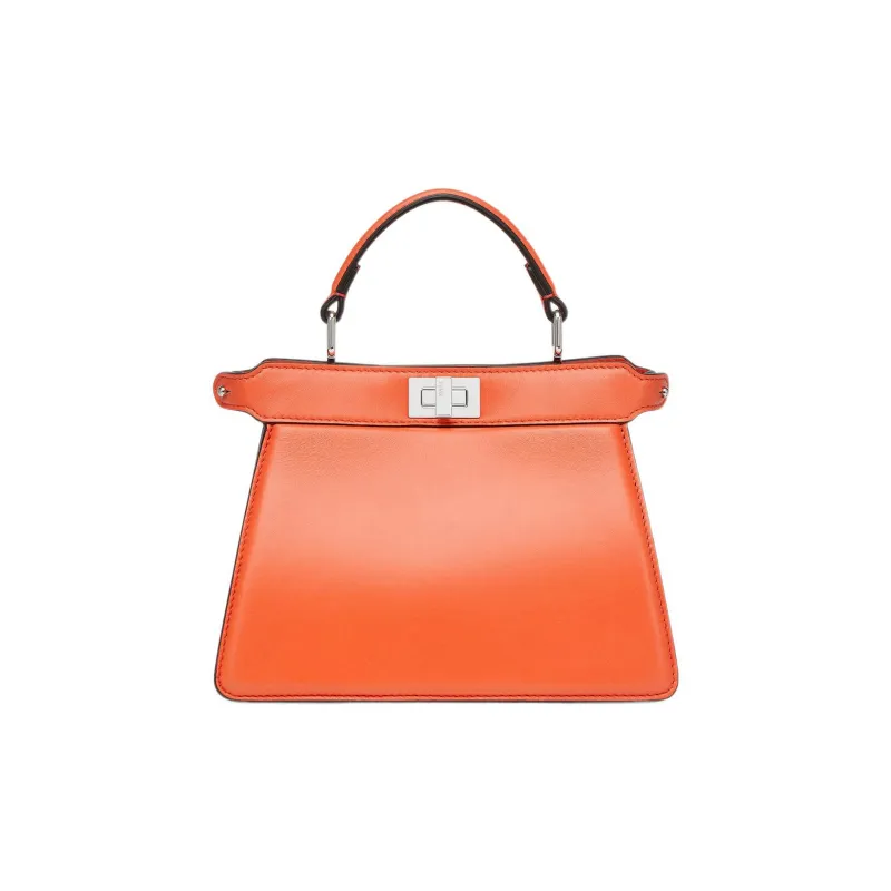 FENDI Peekaboo Lambskin Crossbody Handbag Women's-0