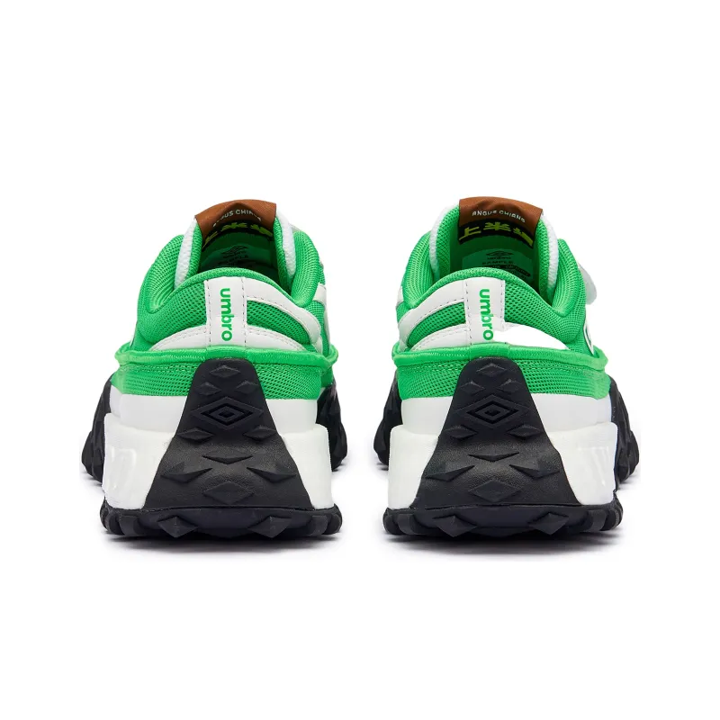 Chiangus X Umbro ANGUS CHIANG Casual Shoes Women's Low Top Green/Umbro White-3