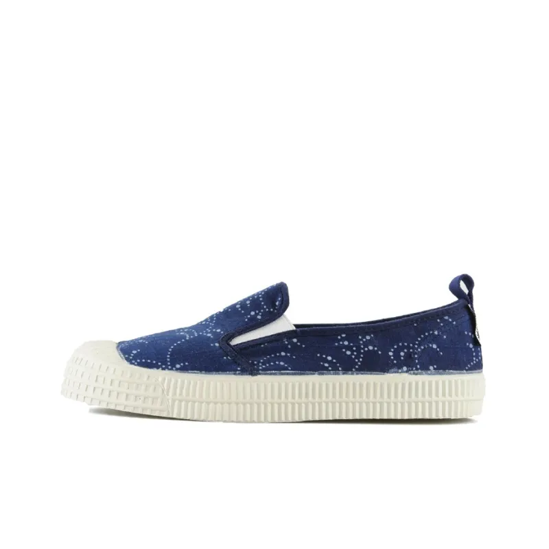 Novesta Canvas Shoes Unisex Low-Top Blue-0