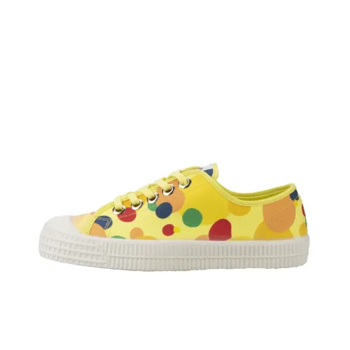 Novesta Skateboard Shoes Unisex Low-Top Yellow