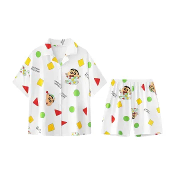 Gongdie x Crayon Shinchan Pajama Set Women's