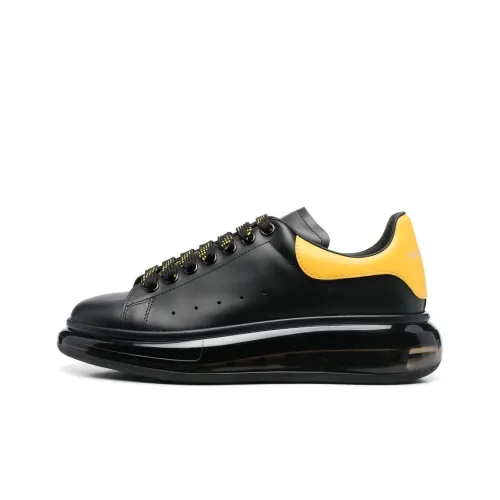 Alexander McQueen Casual Shoes Men Low-Top Black/Yellow