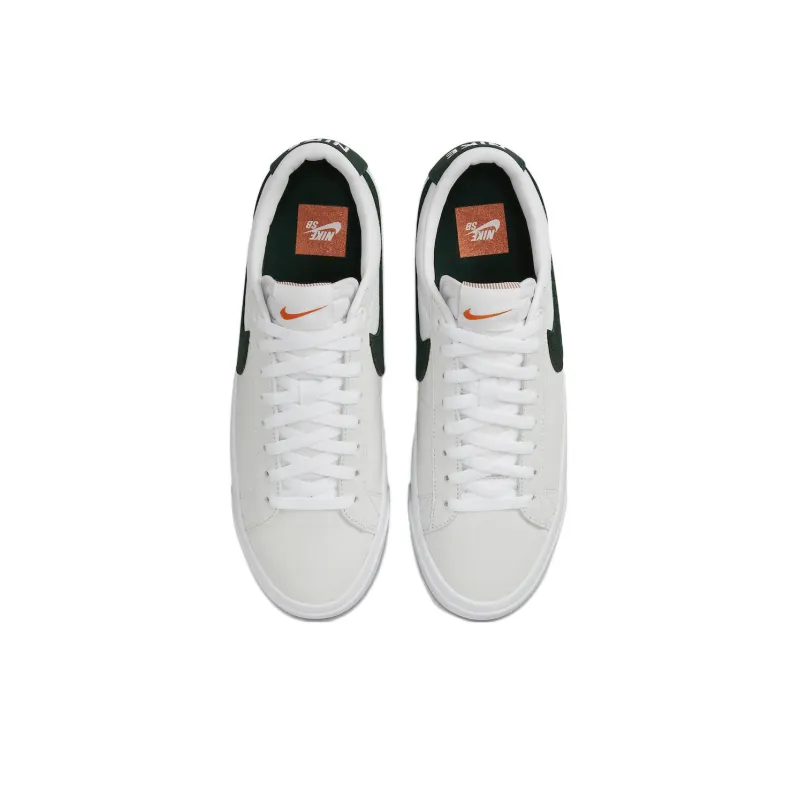 Nike Sb Zoom Blazer Low Pro Gt Iso White Pro Green-3