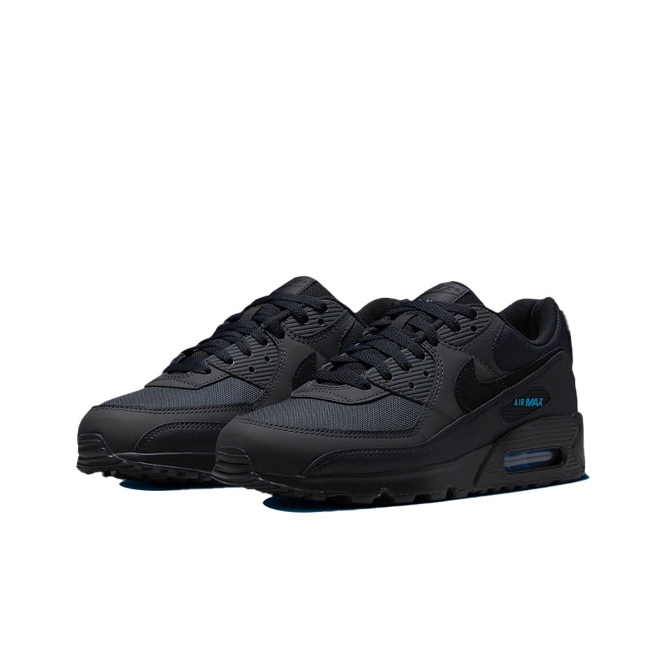 Nike Air Max 90 Dark Smoke Grey Laser Blue US M 13 - POIZON