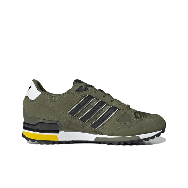 Adidas Originals ZX 750 Casual Shoes Men Low Top Army Green-1
