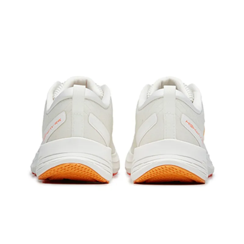 Anta Highway 99 Wear Resistant Low Top Running Shoes Women's Ivory White-4
