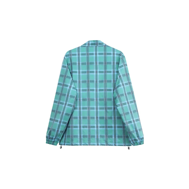 F426 Loose Fit Jacket Unisex Green-1